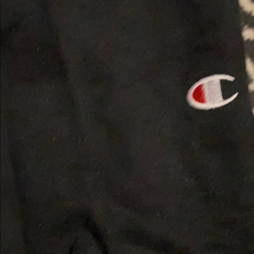 All black champion sweatpants - Picture 2 of 4